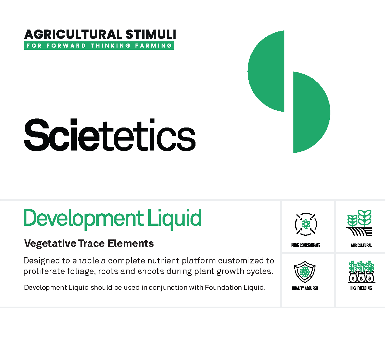 Development by Scietetics